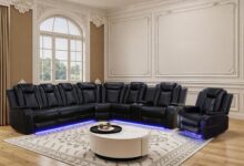 Our Review: Power Recliner Sectional Sofa with LED & Storage Features