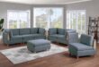 Our Honest Take on the 7pc Steel Dorris Sectional Sofa Set
