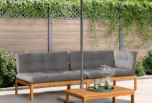 Our Honest Take on the 3-Piece Acacia Wood Patio Sofa Set