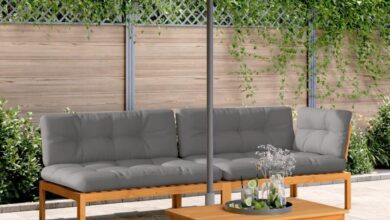Our Honest Take on the 3-Piece Acacia Wood Patio Sofa Set