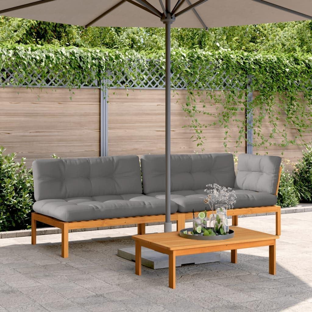 Our Honest Take on the 3-Piece Acacia Wood Patio Sofa Set