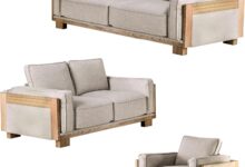 Our Honest Take on the Furniture of America Oran 3-Piece Sofa Set