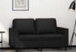 Our Honest Take on the Black 2-Seater Reclining Faux Leather Sofa