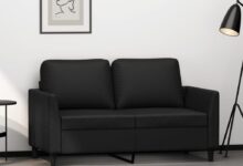 Our Honest Take on the Black 2-Seater Reclining Faux Leather Sofa