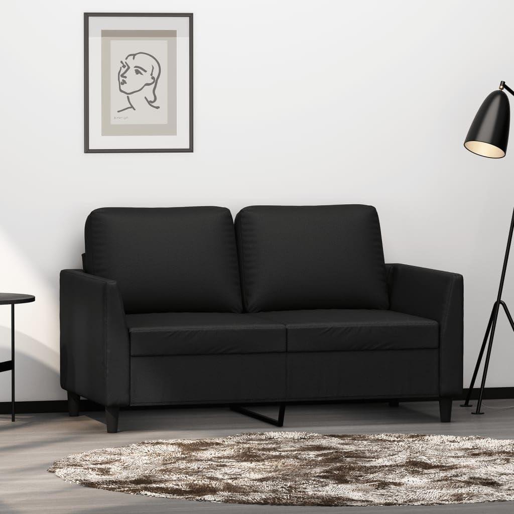 Our Honest Take on the Black 2-Seater Reclining Faux Leather Sofa