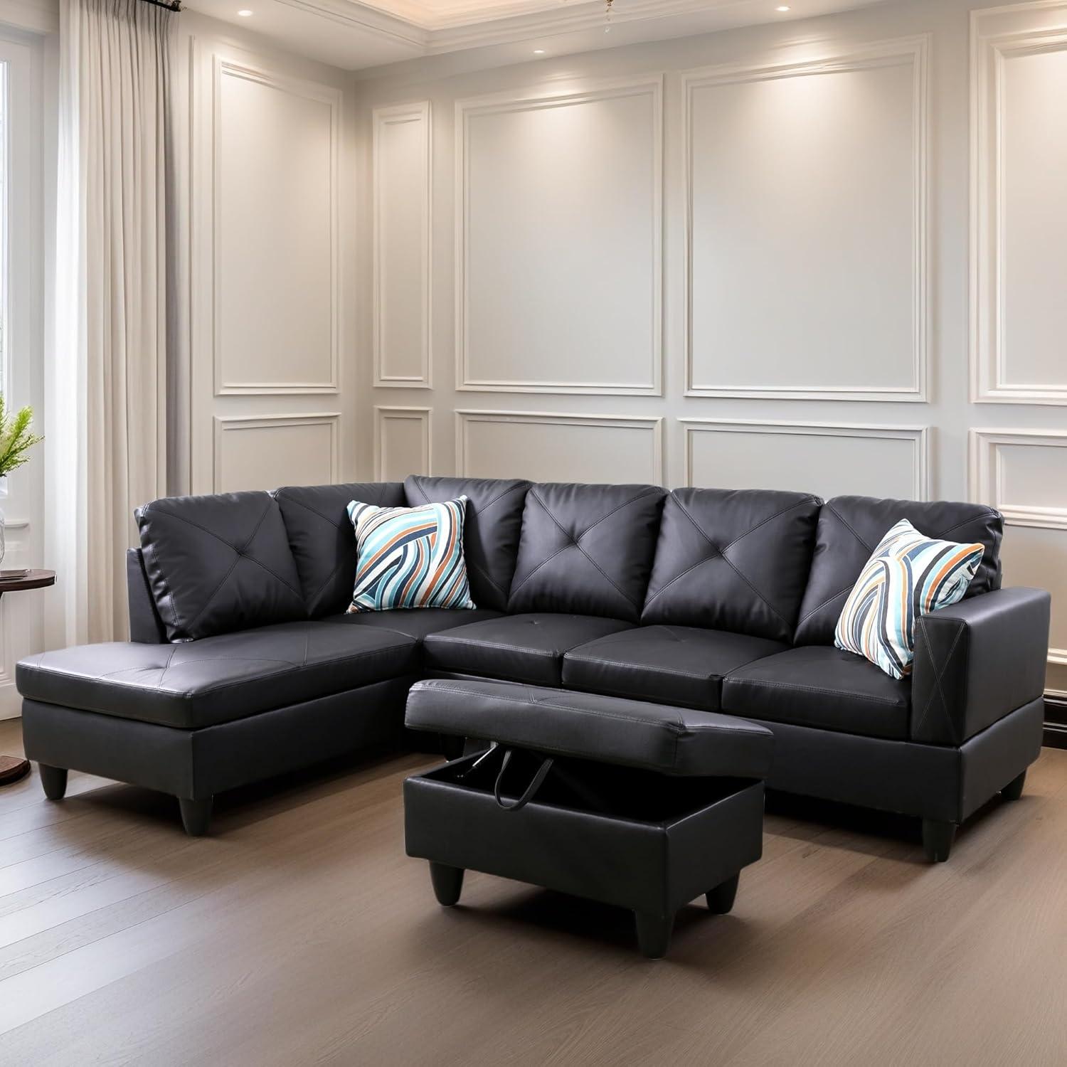 How We Experience Comfort and Style with Our FONTOI Leather Sectional