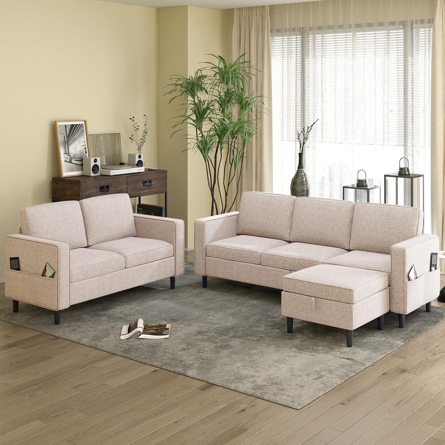 Our Honest Take on the BALUS 3-Piece Modern Living Room Set