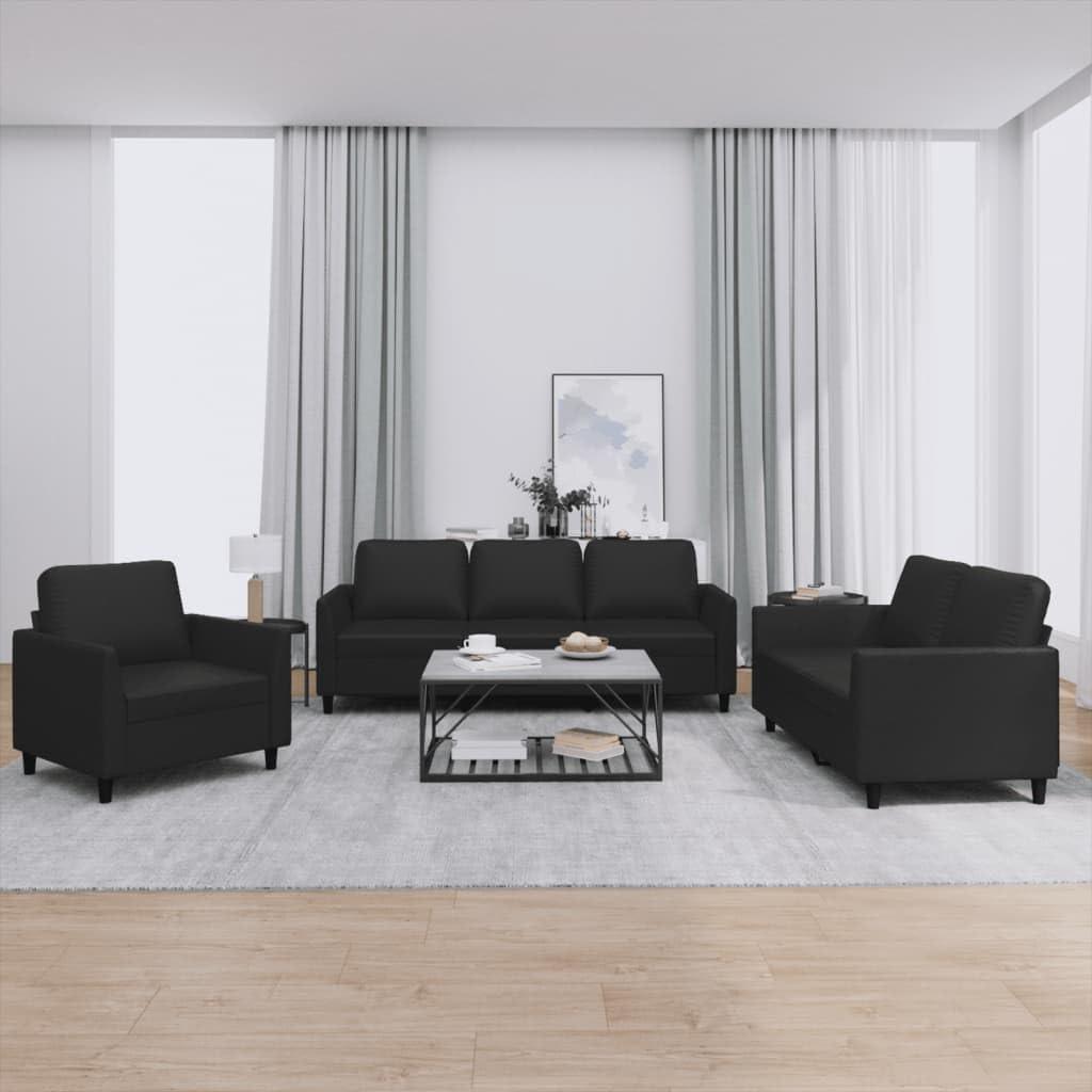 How We Transformed Our Living Room with a Sleek Black Sofa Set