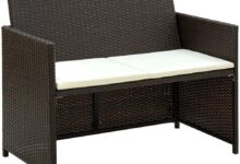 Our Take on the Cozy 2-Seater Patio Sofa with Cushions