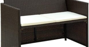 Our Take on the Cozy 2-Seater Patio Sofa with Cushions