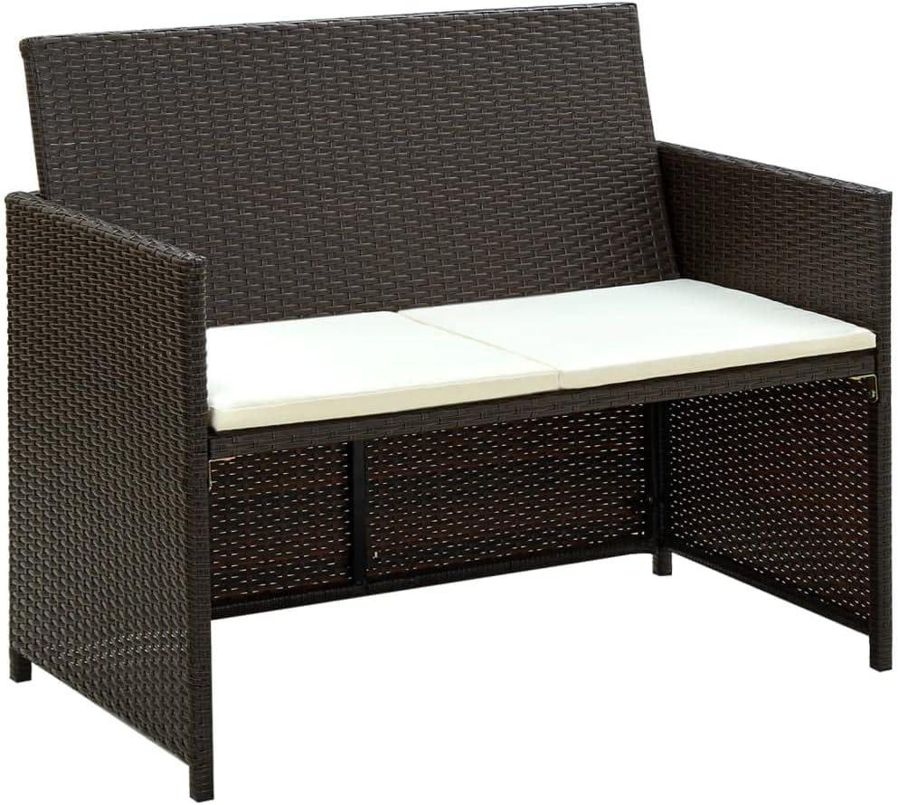 Our Take on the Cozy 2-Seater Patio Sofa with Cushions