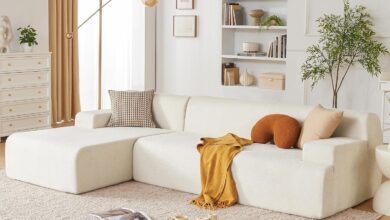 Our Take on the 107″ Modular Cloud Sofa: Comfort Meets Style