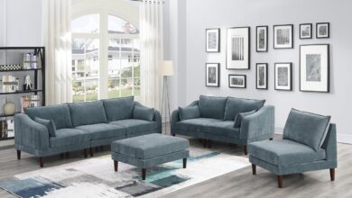 How Our 6pcs Modular Sofa Set Transforms Living Room Comfort