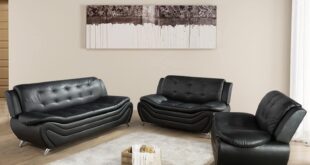 Our Take on the Sleek, Comfortable Vegan Leather Sofa Set