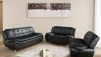 Our Take on the Sleek, Comfortable Vegan Leather Sofa Set