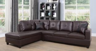 Our Honest Take on the Brown Leather L-Shaped Sectional Sofa