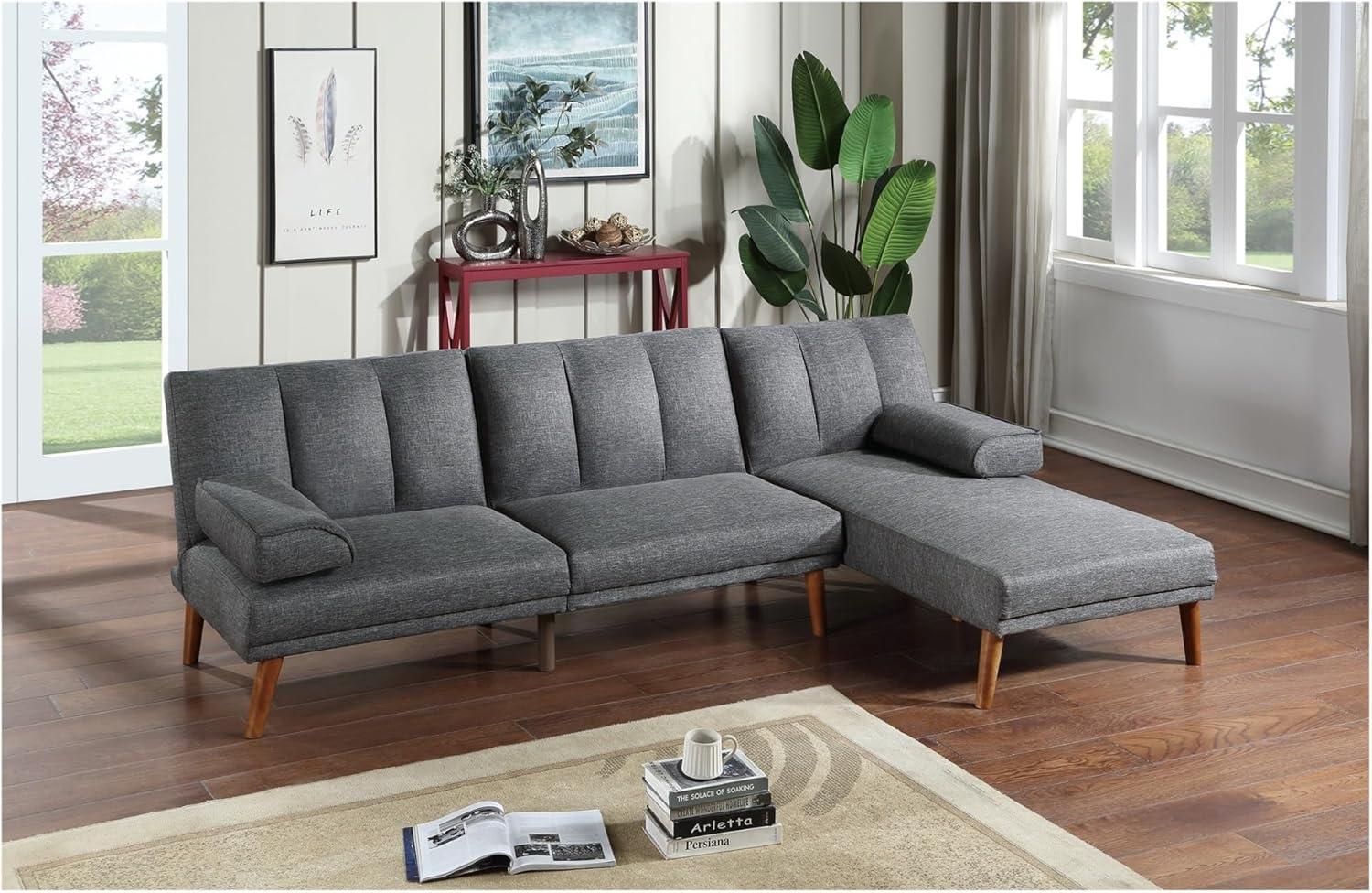 How We Fell for Comfort: Our 2pc Adjustable Sectional Sofa Review