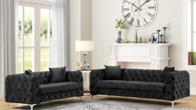 How We Fell for the Morden Fort Velvet Couch Set’s Chic Comfort