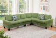 Why We Love the NicBex Modern Apple Green Modular Sofa Set