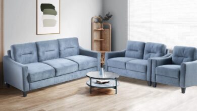 Our Take on Harper & Bright’s Velvet 3-Piece Sectional Sofa Set