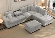 Our Honest Take on the Merax Sectional Sofa with Storage Ottoman