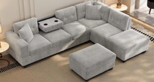 Our Honest Take on the Merax Sectional Sofa with Storage Ottoman