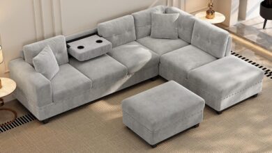 Our Honest Take on the Merax Sectional Sofa with Storage Ottoman