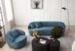How We Loved the KEVINSPACE Curved Sofa & Swivel Chair Set