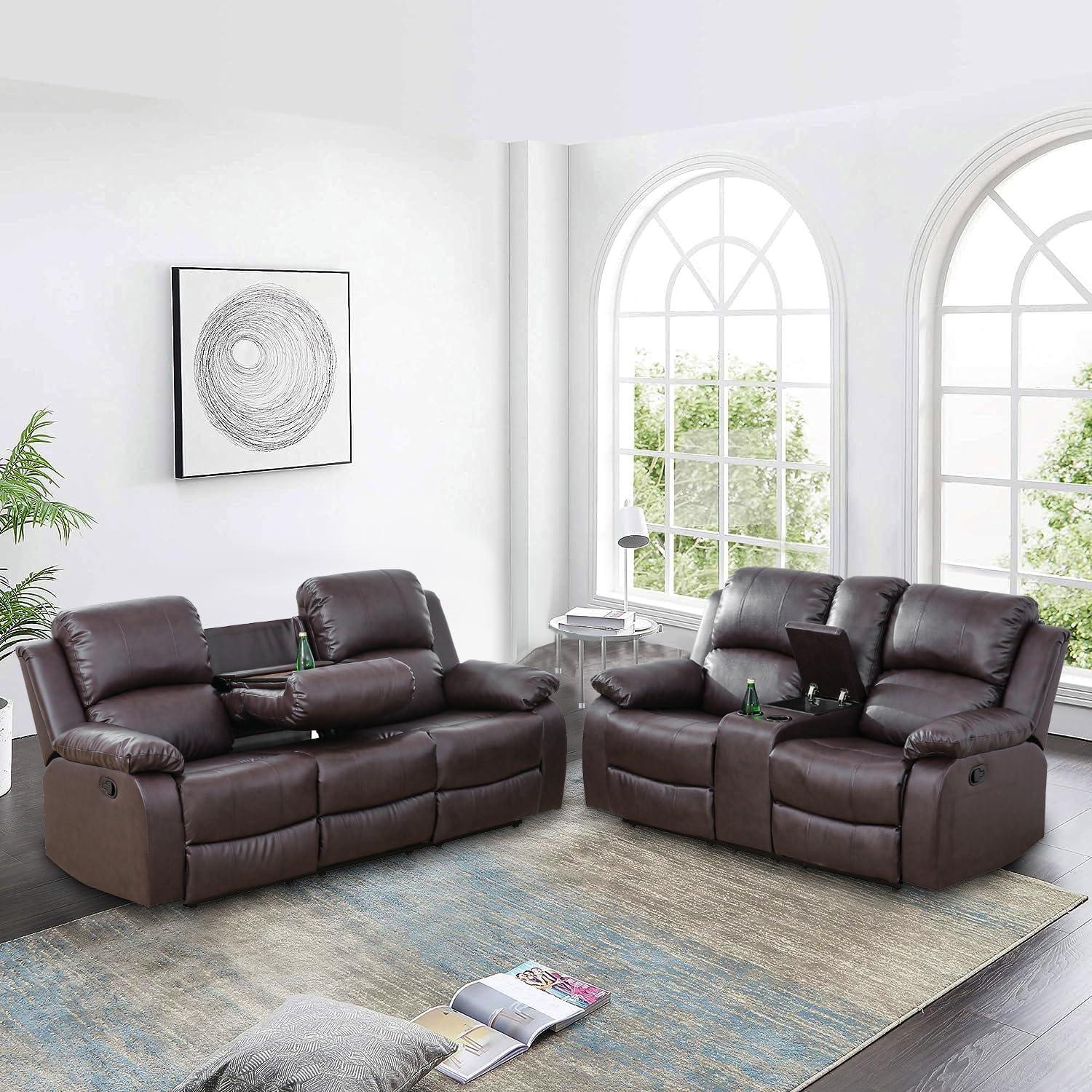 Our Honest Take on the Manual Recliner Sofa Set with Storage