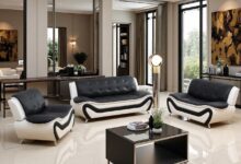 Why We Agree This Faux Leather Sofa Set Fits Any Space Perfectly