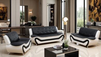 Why We Agree This Faux Leather Sofa Set Fits Any Space Perfectly