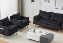 How We Loved Furnimart’s Cozy & Practical Corduroy Sofa Set
