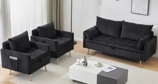How We Loved Furnimart’s Cozy & Practical Corduroy Sofa Set