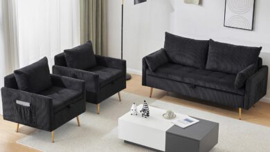 How We Loved Furnimart’s Cozy & Practical Corduroy Sofa Set