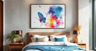 23 Inspiring Watercolor Bedroom Wall Art Ideas to Refresh Your Personal Sanctuary