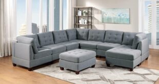 Our Honest Take on the 9pc Gray Modular Sectional Set