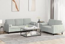 Why We Love Our Light Grey Velvet Sofa Set for Every Gathering