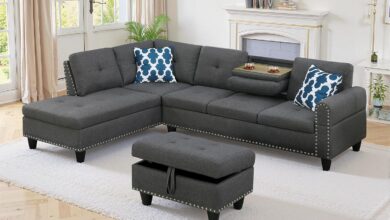 Our Take on the Lyngins Linen Sectional Sofa: Comfort & Storage