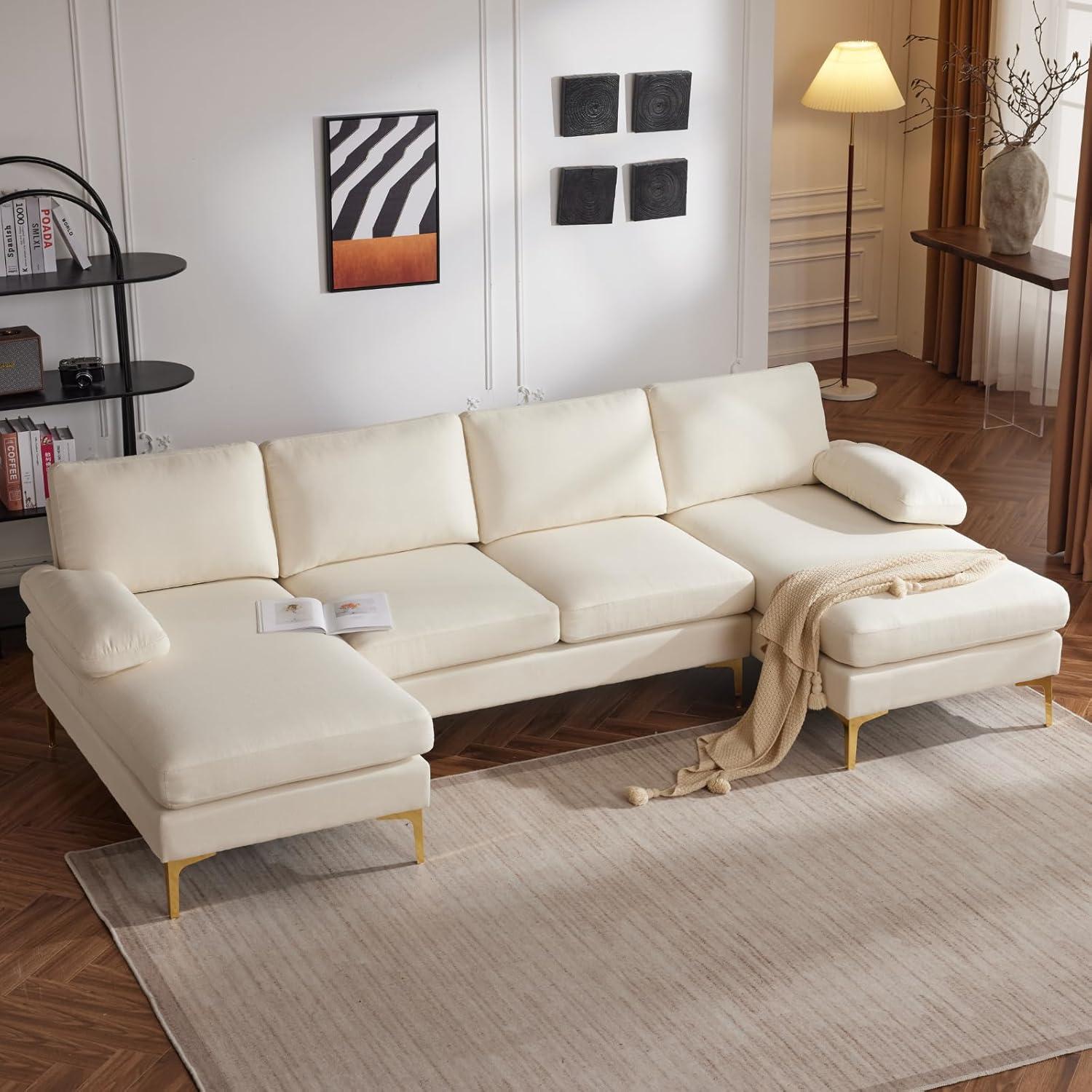 Why We Love the Karl Home U-Shaped Convertible Sectional Sofa