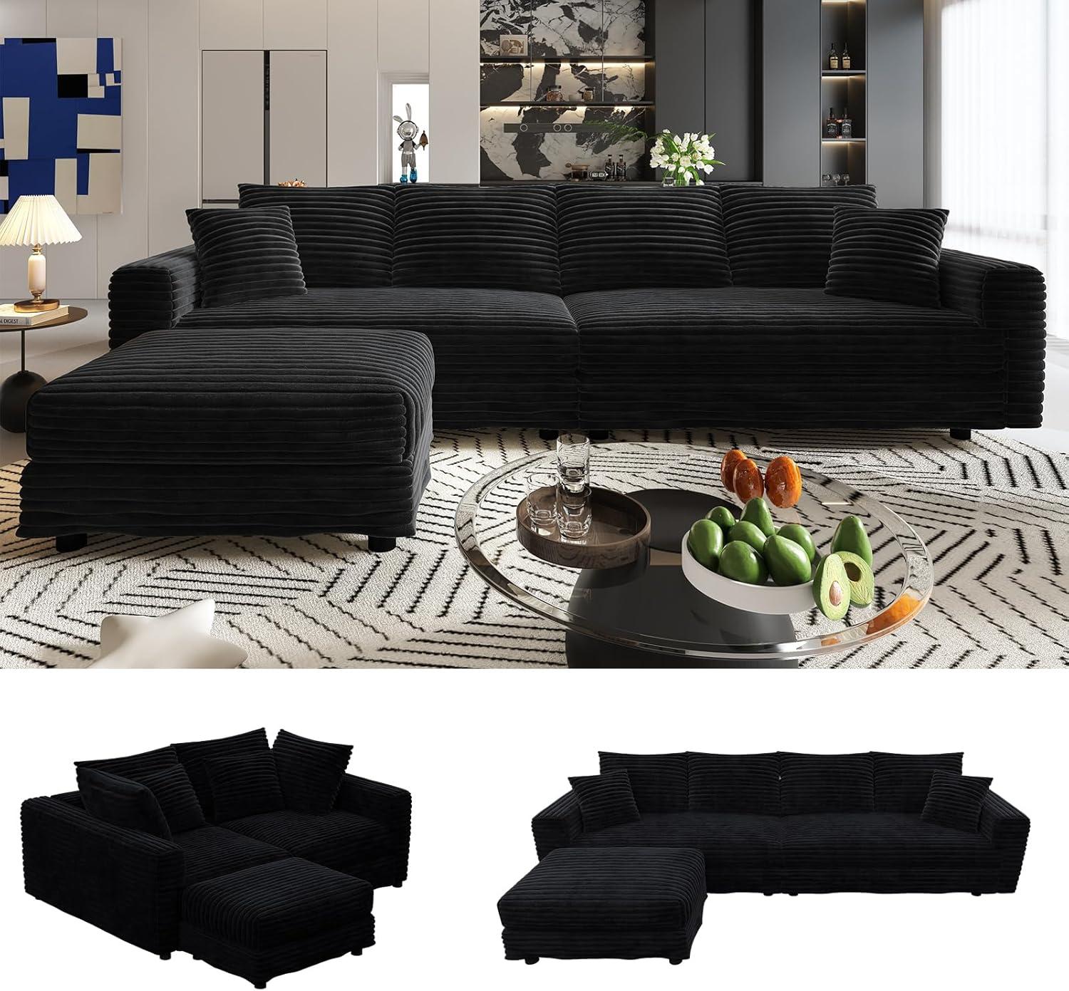 How We Found Comfort in the Plush 4-Seater Cloud Sofa
