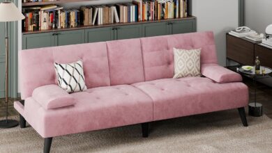 Our Take on the JAMFLY Pink Velvet Sofa Bed: Cozy, Compact, Clever