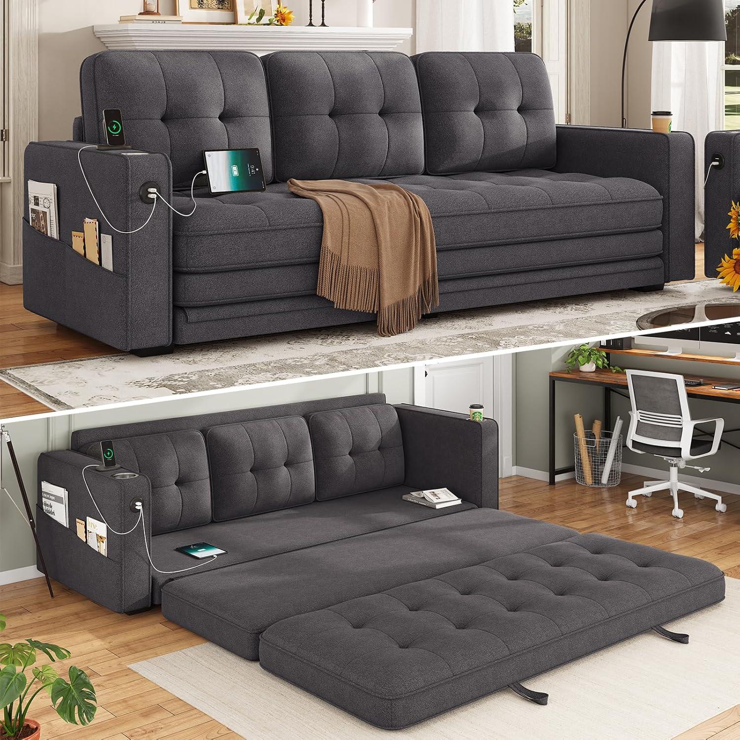 Our Honest Take on the SEDETA King Futon Sofa Bed’s Comfort and Features