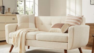 Our Honest Take on the Tbfit 65″ Mid-Century Loveseat Sofa