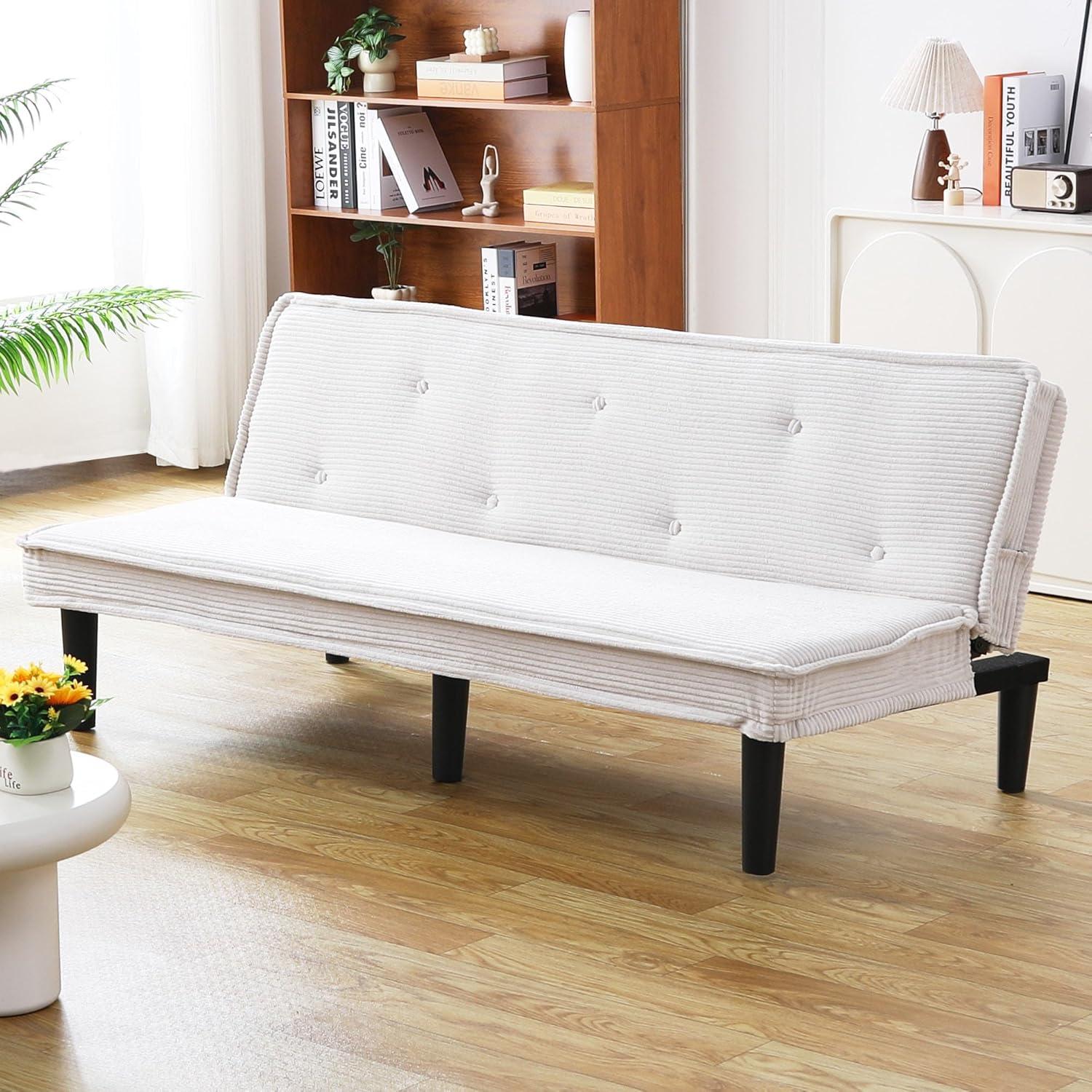 Our Take on the Modern Corduroy Futon: Comfort Meets Versatility