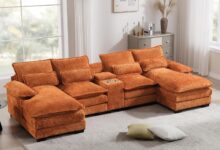 Why We Love Our KIVENJAJA U-Shaped Sofa: Comfort Meets Convenience