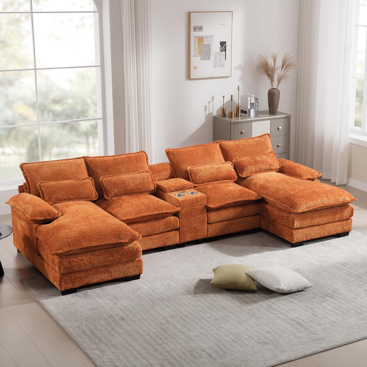 Why We Love Our KIVENJAJA U-Shaped Sofa: Comfort Meets Convenience
