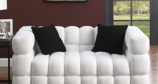 Our Honest Take on the 62″ Cloud Couch Boucle Loveseat Review