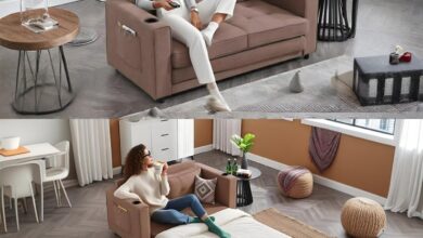 Why We Love Our 55″ Convertible Futon Sofa Bed with Extras