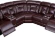 How Our Brown Leather Reclining Sectional Transformed Our Space