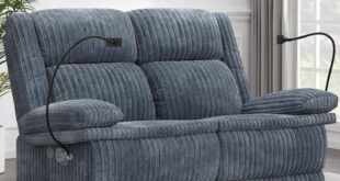 Our Cozy Take on the Loveseat Recliner Sofa with USB & Holders